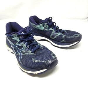 Asics Women's Gel Nimbus 20 T851N Blue Running Shoes Sneakers Size 7.5 D No Box.